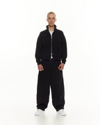 COZY TRACK JACKET – BLACK