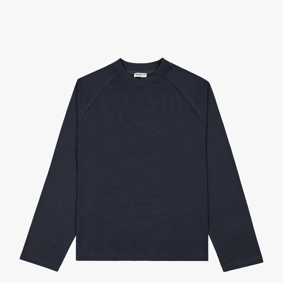 LONG SLEEVE T-SHIRT – NAVY BL