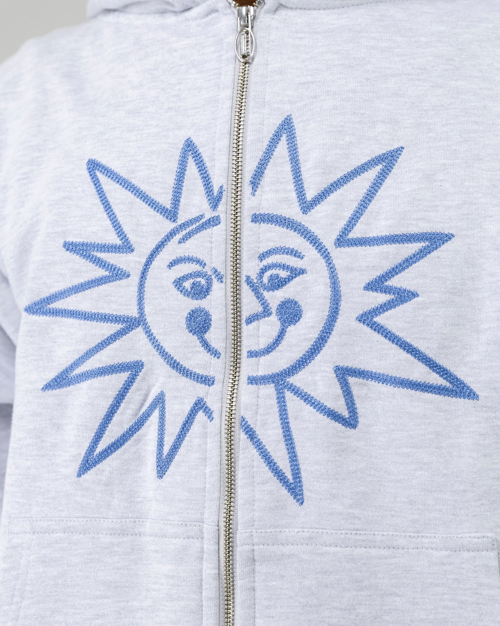 ZENITH HOODIE ZIP - GREY