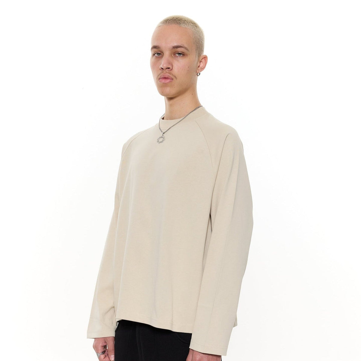 LONG SLEEVE T-SHIRT – BEIGE