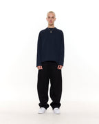 LONG SLEEVE T-SHIRT – NAVY BL
