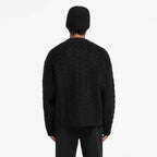 Textured Knit in Blue