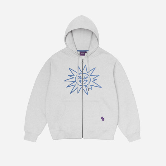 ZENITH HOODIE ZIP - GREY