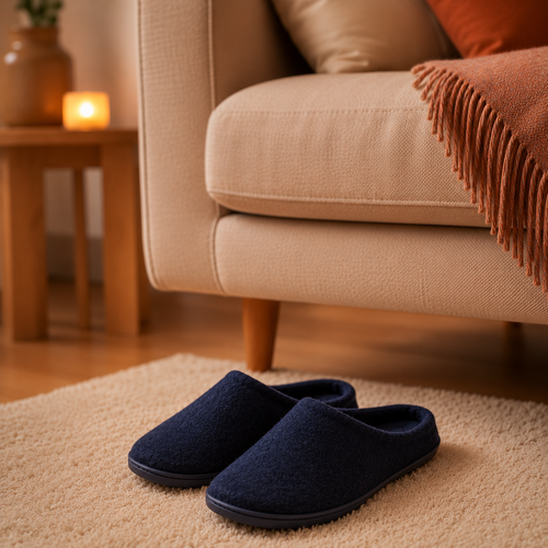 Chaussons Feutrine Confort Hiver — Douceur d'Intérieur
