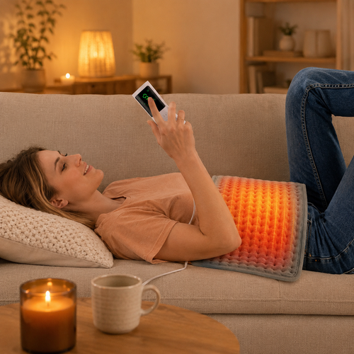 Couverture Chauffante Électrique — Confort Chaleureux Multi-Niveaux