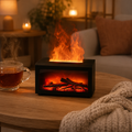 Diffuseur d'Arômes Effet Flamme — Ambiance Cheminée Cosy